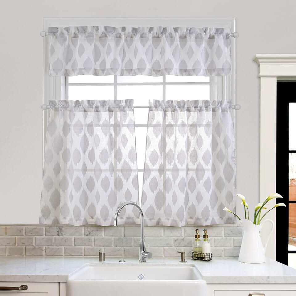 kitchen curtains valances and swags