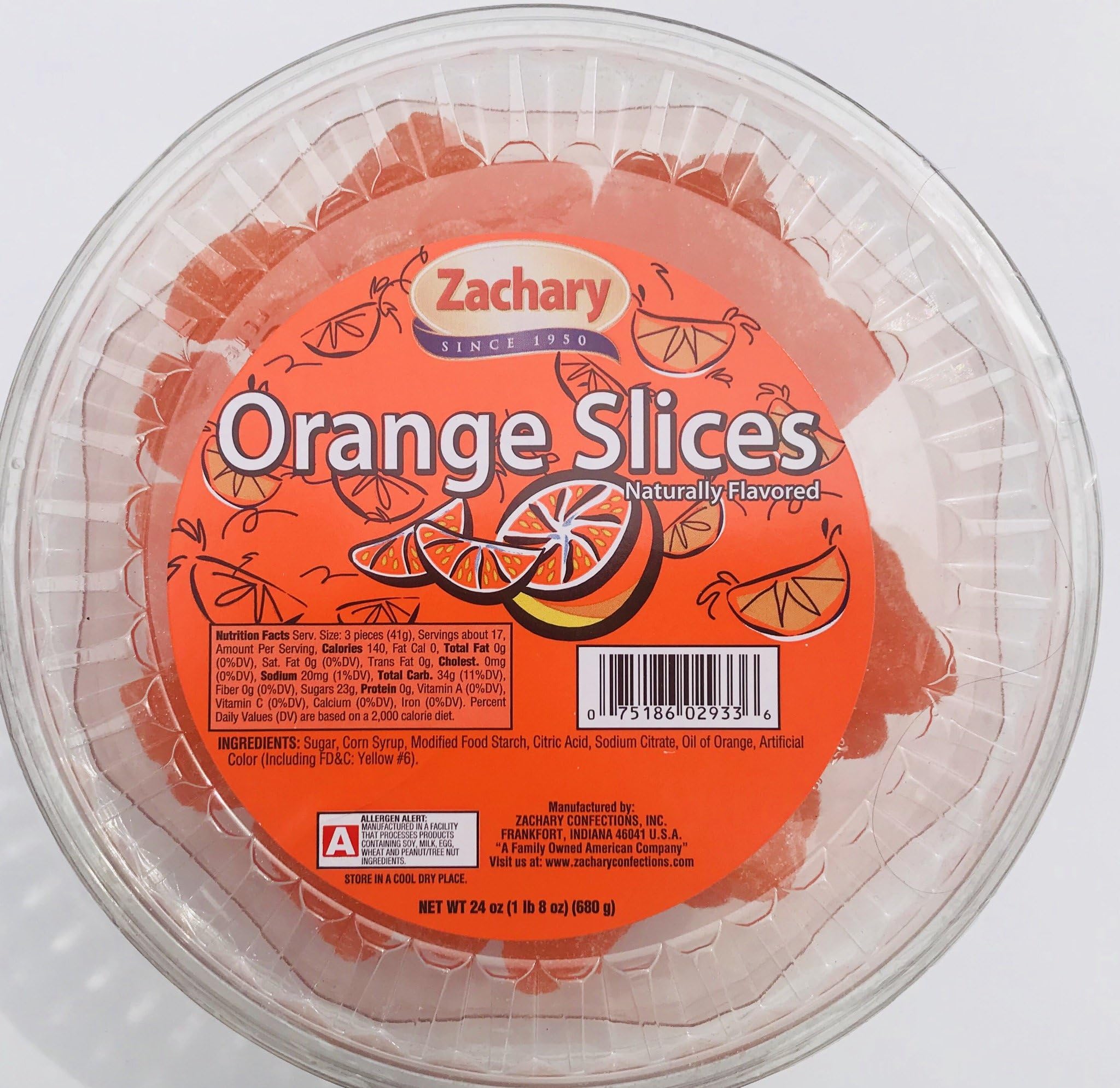 24oz Jelly Tubs (Orange Slices)
