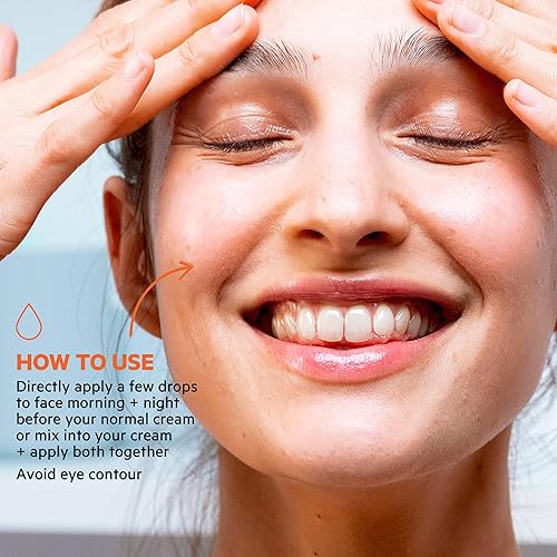 Miniatura 4 de SVR Suero facial iluminador de vitamina C con 20% de vitamina C optimizada para líneas finas, tono de piel desigual y piel opaca. Mejora el brillo y