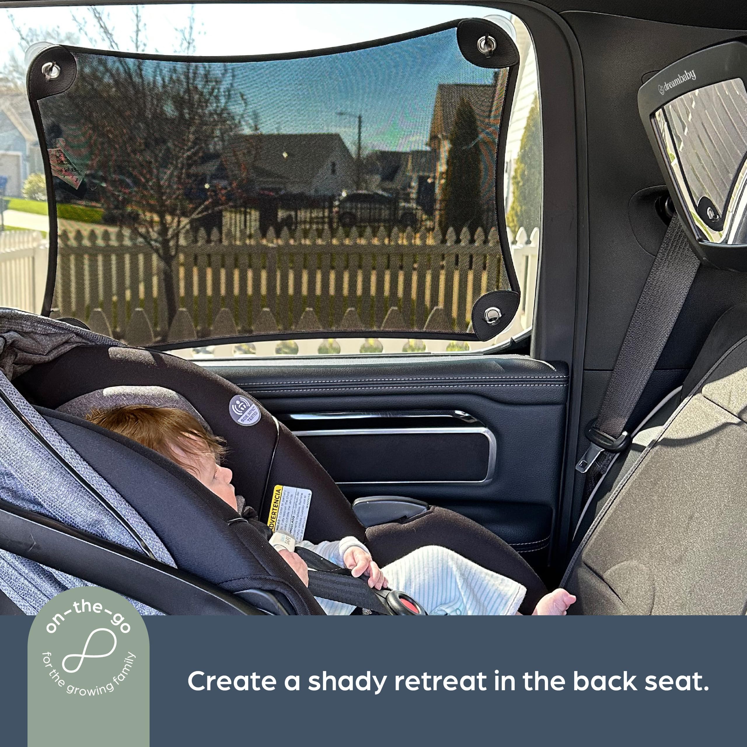 Dreambaby Adjusta-Car Shade - Stretch It, Shape It, Fit It - Adjustable Baby Window Sunshade-Model F293 — view 5
