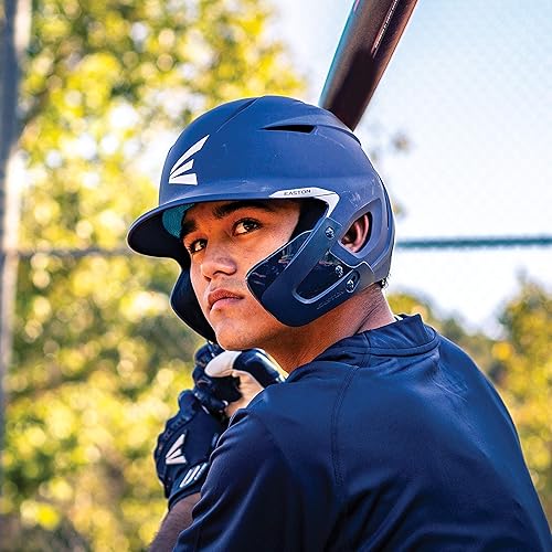 Miniatura 2 de Easton Casco de bateo de béisbol PRO X  Protector de mandíbula incluido  Acabado mate  Varios tamañosestilos