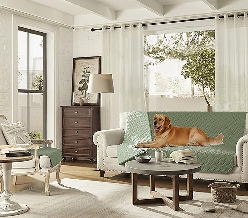 Miniatura 7 de gogobunny Manta impermeable 100 % de doble cara para perro, funda suave para cama de mascotas, reversible, protege muebles, sofá, auto para