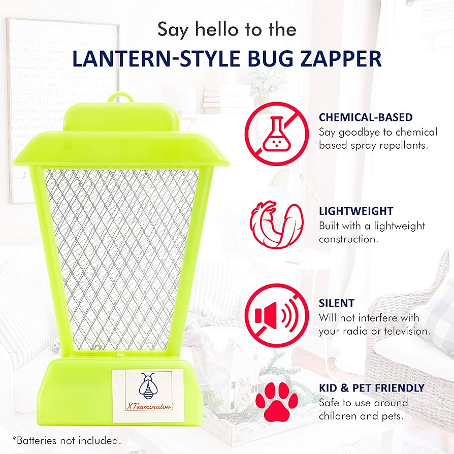 Lantern-Style Bug Zapper : Amazon.sg: Garden