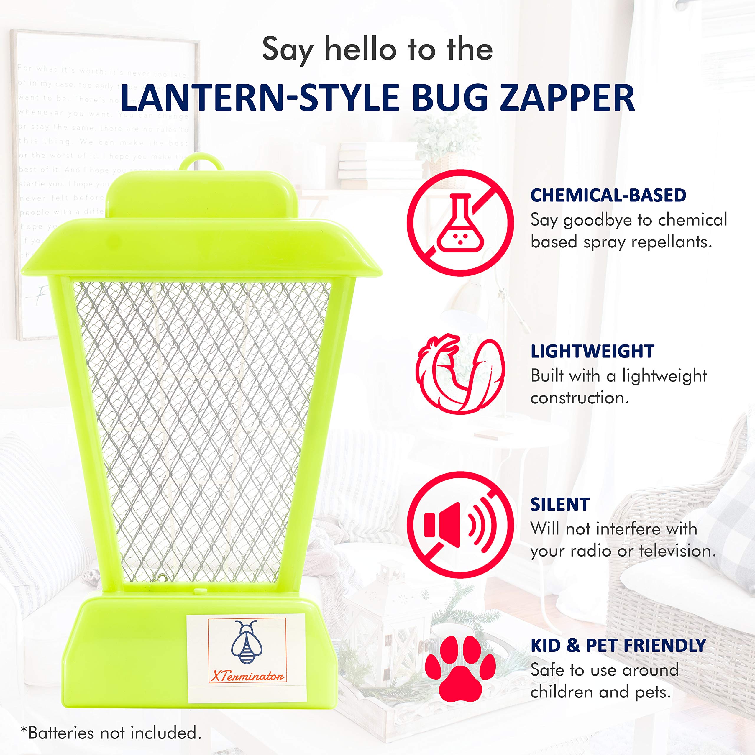 Lantern-Style Bug Zapper : Amazon.sg: Garden