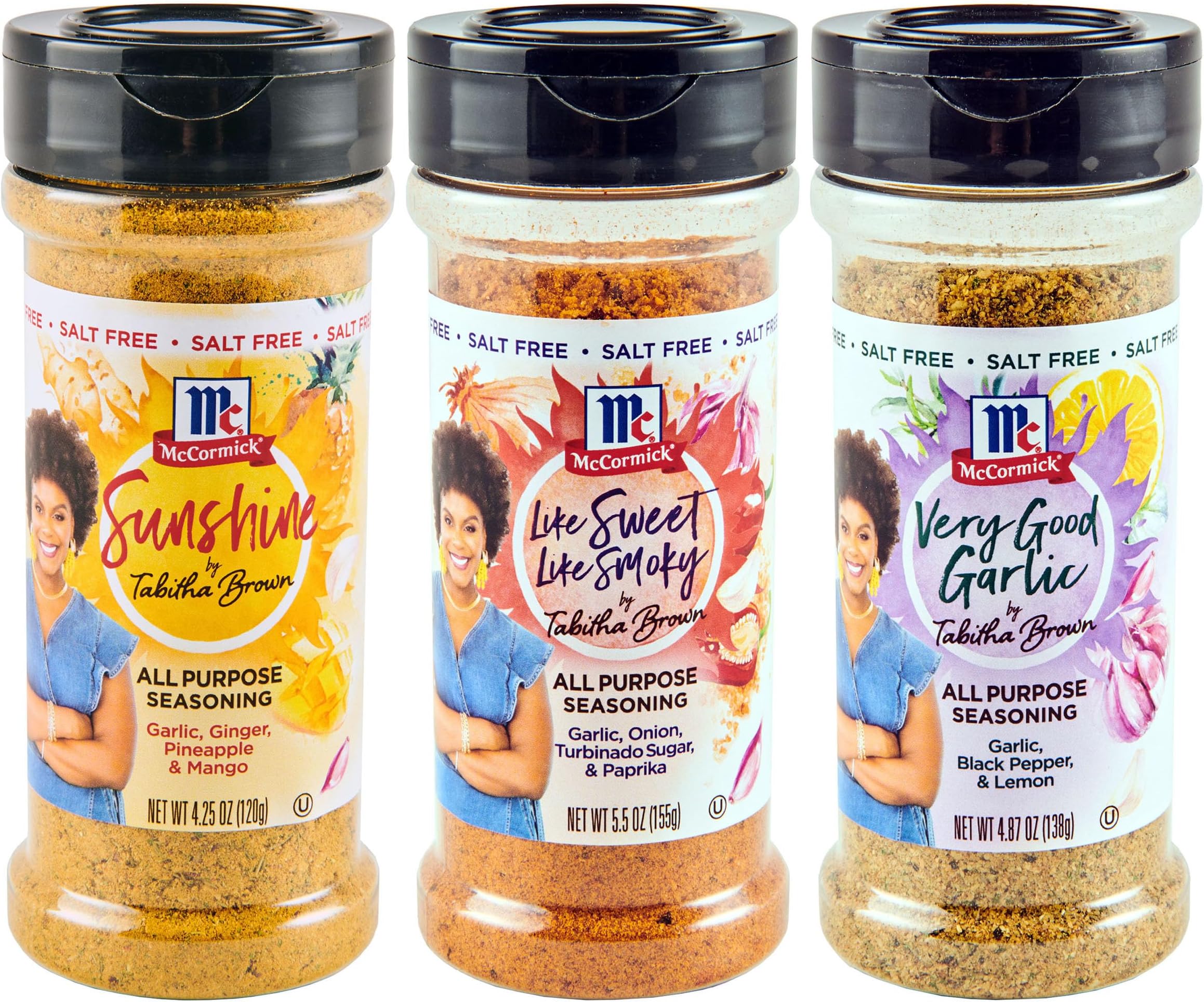 All Purpose Seasoning by Tabitha Brown Variety Pack, 14.62 oz