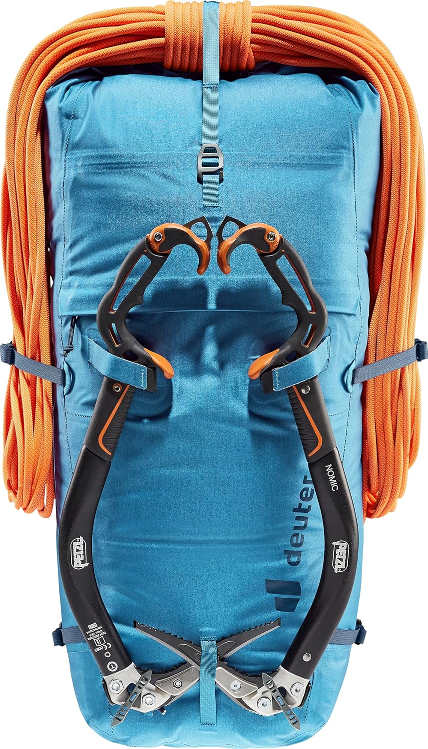 Deuter Durascent 44 + 10L Backpack I Lightweight Alpine Hiking & Mountaineering Pack - Wave-Ink