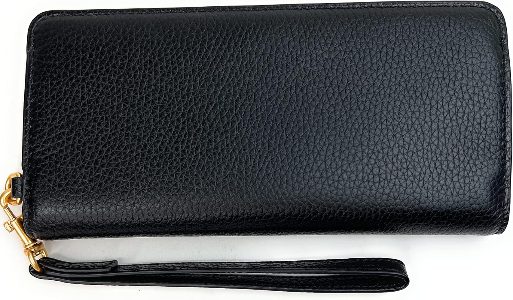 Tory Burch Blake Color-Block Slim Wristlet Envelope (Black 