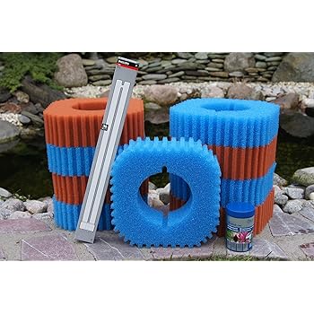 Wartungspaket Fur Teichfilter Oase Filtoclear 30000 Inkl Schwammset Lampe Amazon De Baumarkt