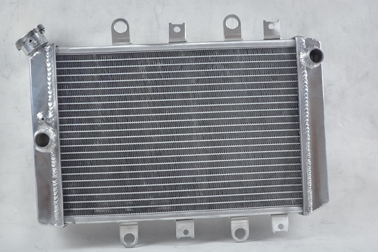 Aluminum Radiator For 2007-2013 Yamaha GRIZZLY 700 550 500 YFM500F YFM550F YFM700F 4WD/EPS 2007 2008 2009 2010 2011 2012 2013