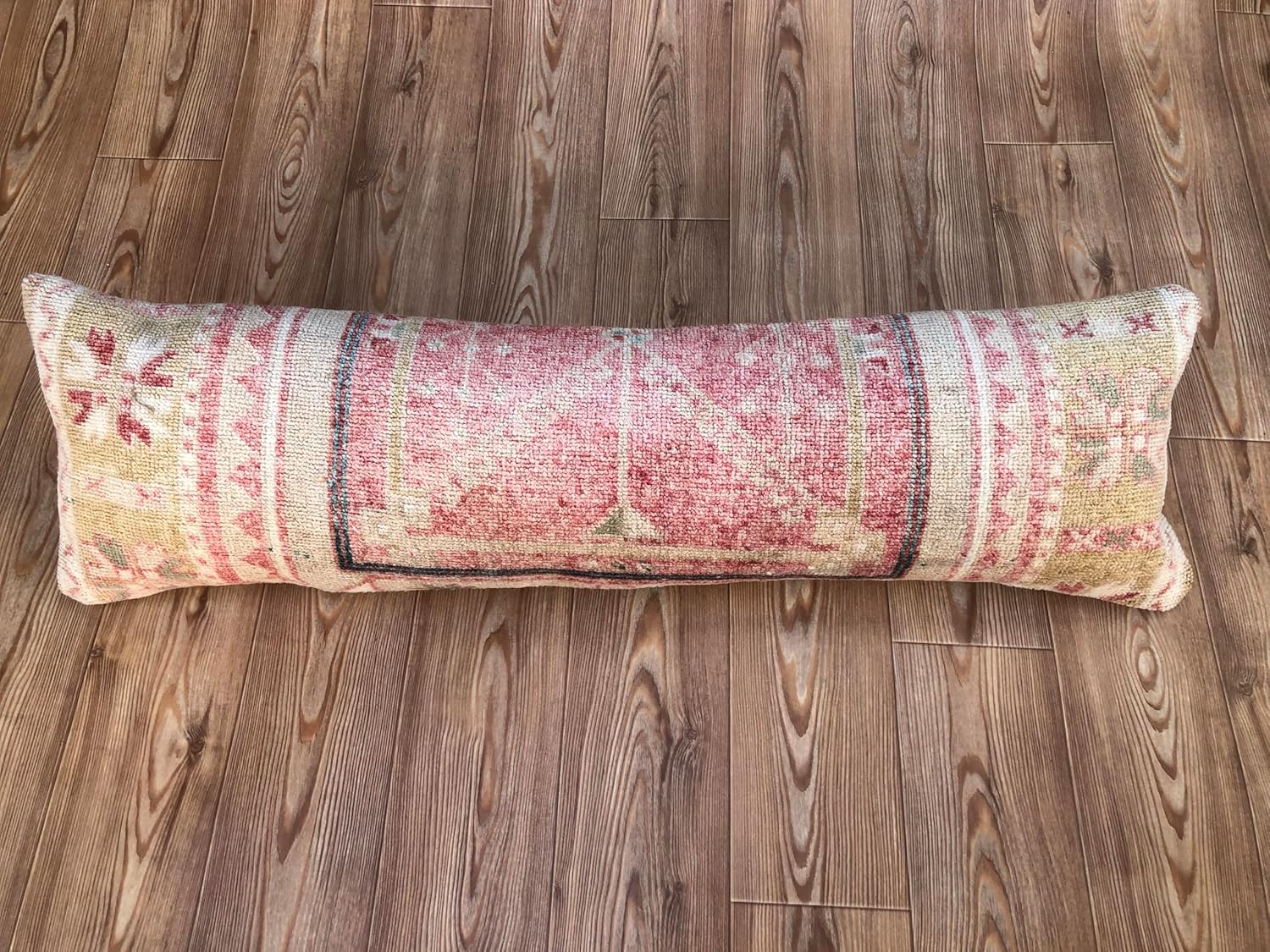 Turkish Lumbar Pillow Covers | Turkish Rug Pillow Cover |14 x 47 inches Turkish Lumbar Pillows,Turkish Rug Pillow Cover