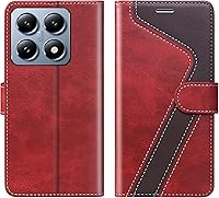 Vista 13 de para Samsung Galaxy A14 5G (2023) Funda tipo cartera, Funda de cuero con tapa [Bloqueo RFID] Soporte para tarjetas de crédito Folio Soporte