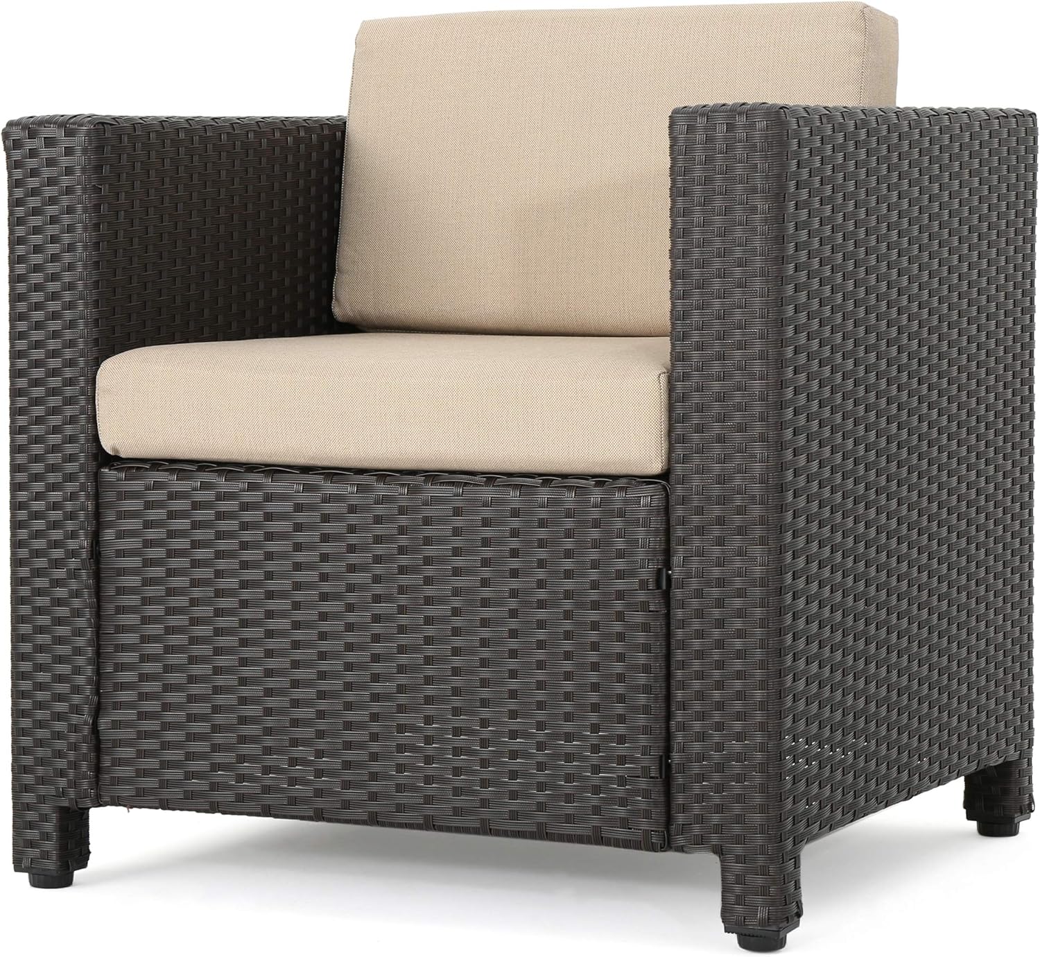 Christopher Knight Home Puerta Outdoor Wicker Club Chairs