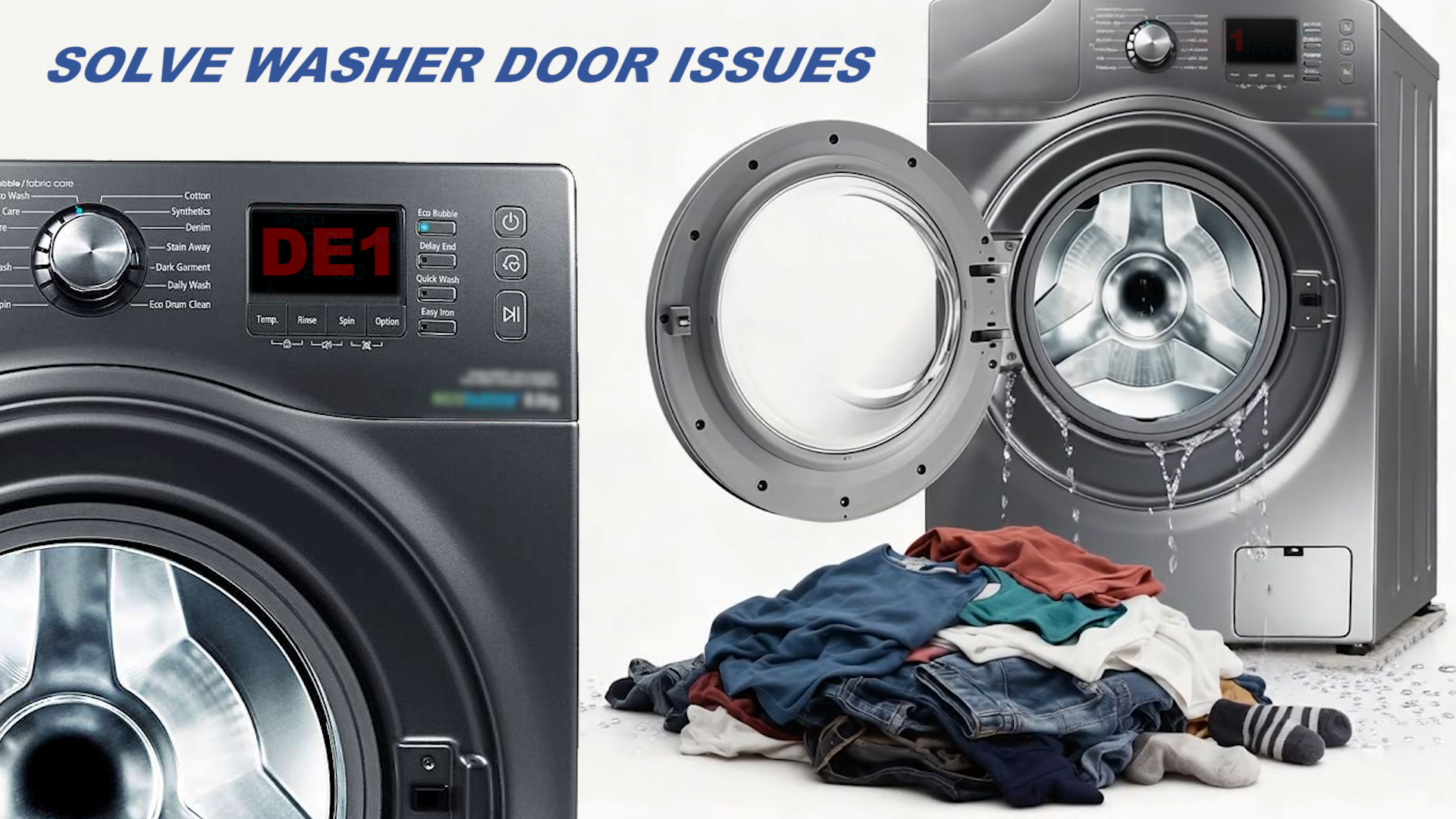 Washer Door Lock Switch & Strike - Replacement For LG Kenmore WM3770HVA WM4270HVA