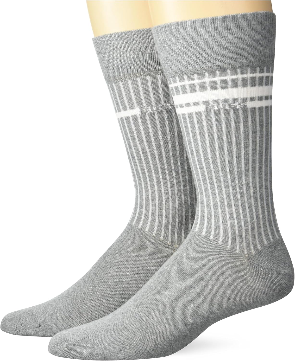 BOSS Men's 3-pack Small Color Block Rib Cotton Socks