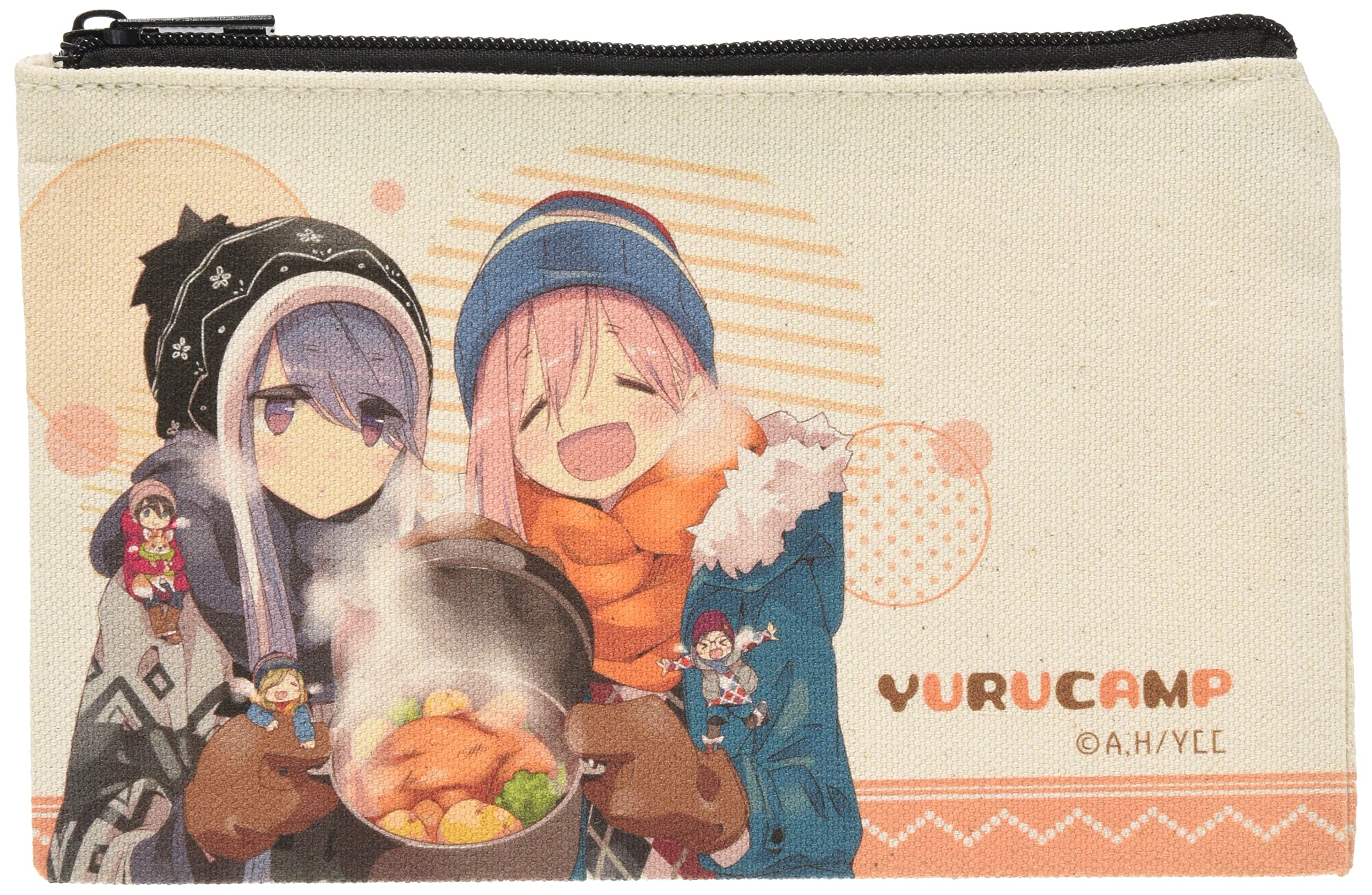 Amazon.co.jp: ライセンスエージェント ゆるキャン△ フラットポーチ