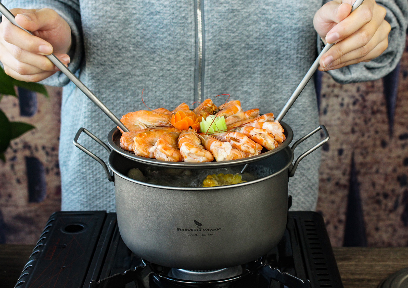 Boundless voyage Tiartisanチタン　カラトラリー&食器 Amazon.co.jp: Boundless Voyage チタン スプーン スポーク ナイフ 3