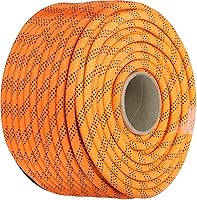 Vista 1 de VEVOR - Cuerda de poliéster de doble trenza de 9/16 pulgadas, 200 pies, cuerda de nailon de tracción de 1100LBS, cuerda de poliéster de alta fuerza