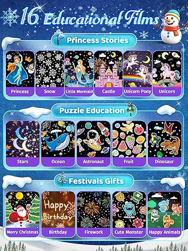 Miniatura 4 de Proyector de estrellas con luz nocturna para niños