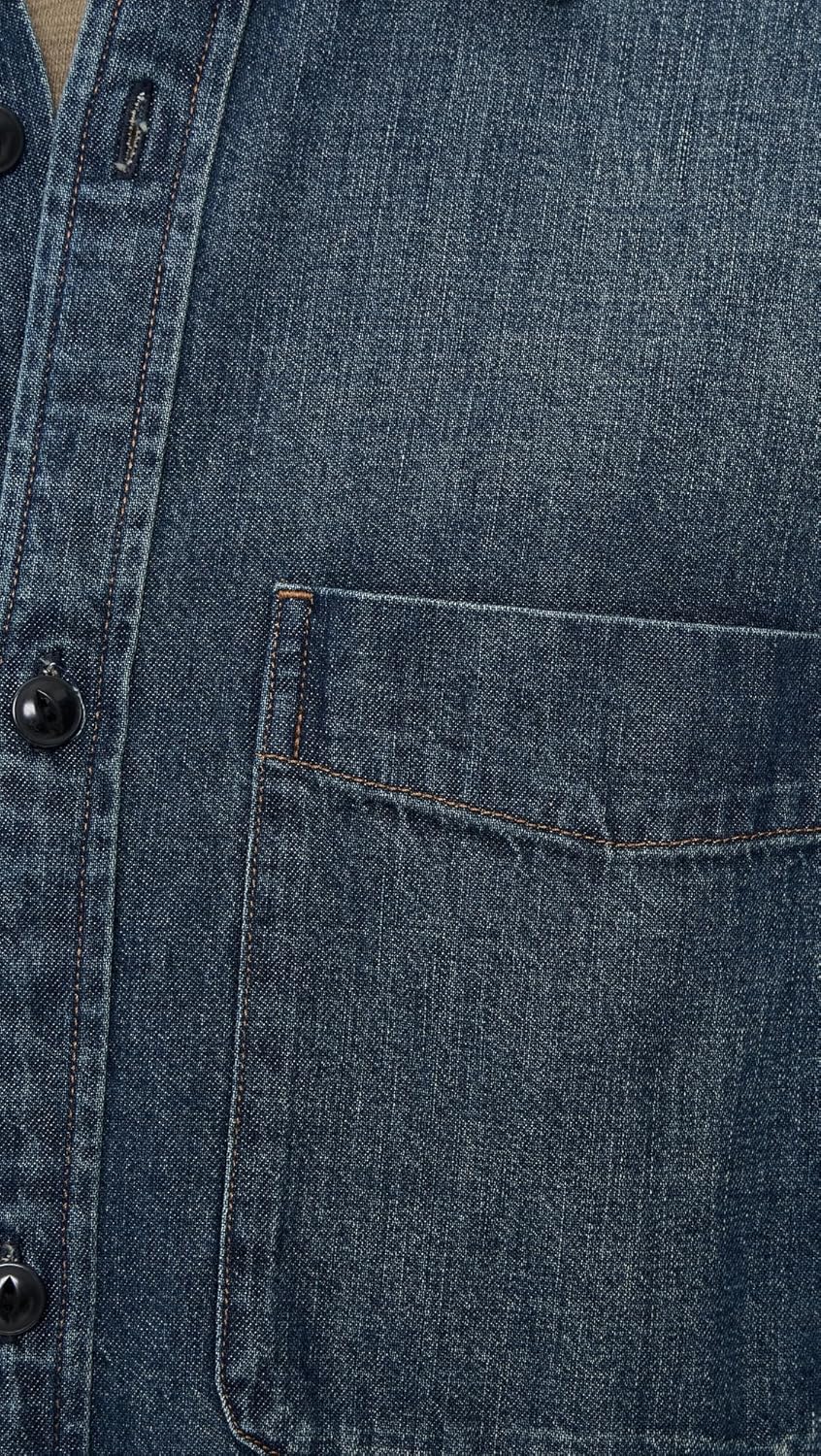 Madewell Men's Denim Button-Up Shirt in Chambers Wash - Image 6