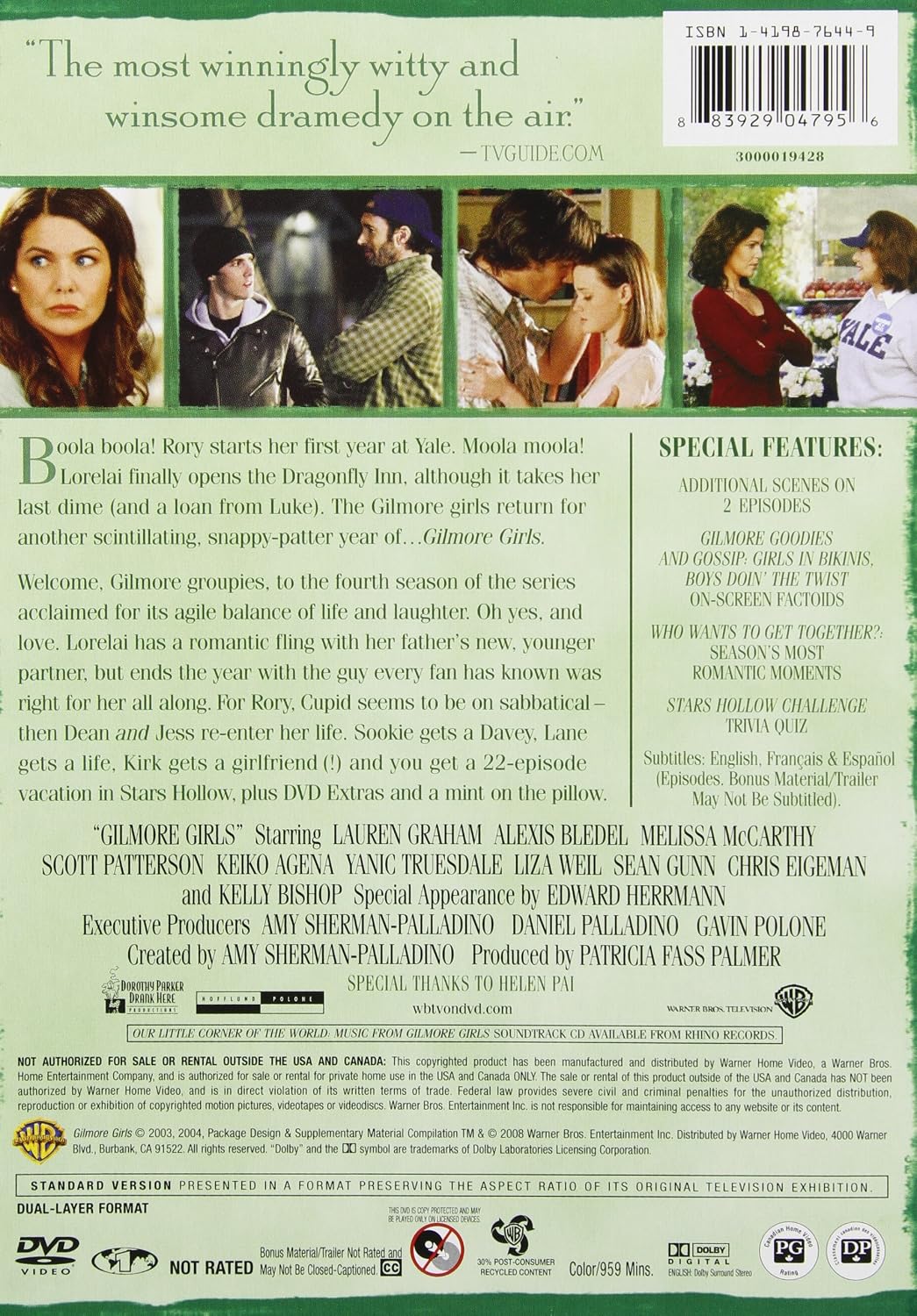 Gilmore Girls: The Complete Seasons 3&4 (2-Pack/Back-to-Back/DVD)