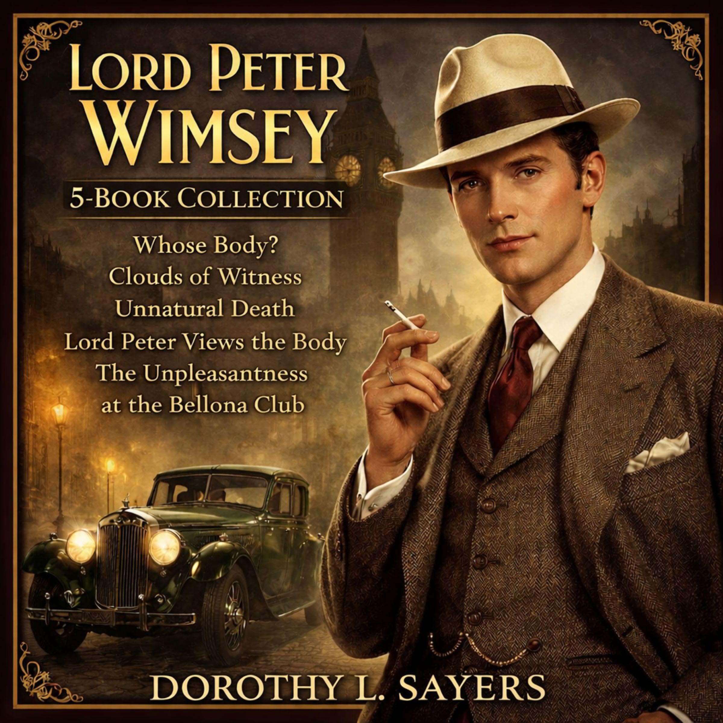 Cover art for Lord Peter Wimsey 5-