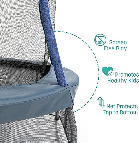 Miniatura 2 de Trampolines Skywalker Mini trampolín con red de recinto