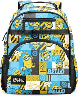 Simple Modern Minions Kids Backpack for School, Girls, Boys | 12L