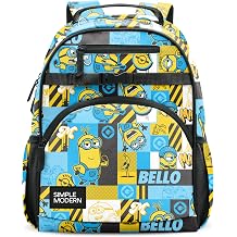 Simple Modern Medium Toddler Backpack Despicable Me for Schoolgirls and Boys Preschool Backpack for Kids, Fletcher Collection, Kids - 38 cm High, Minions Bello
