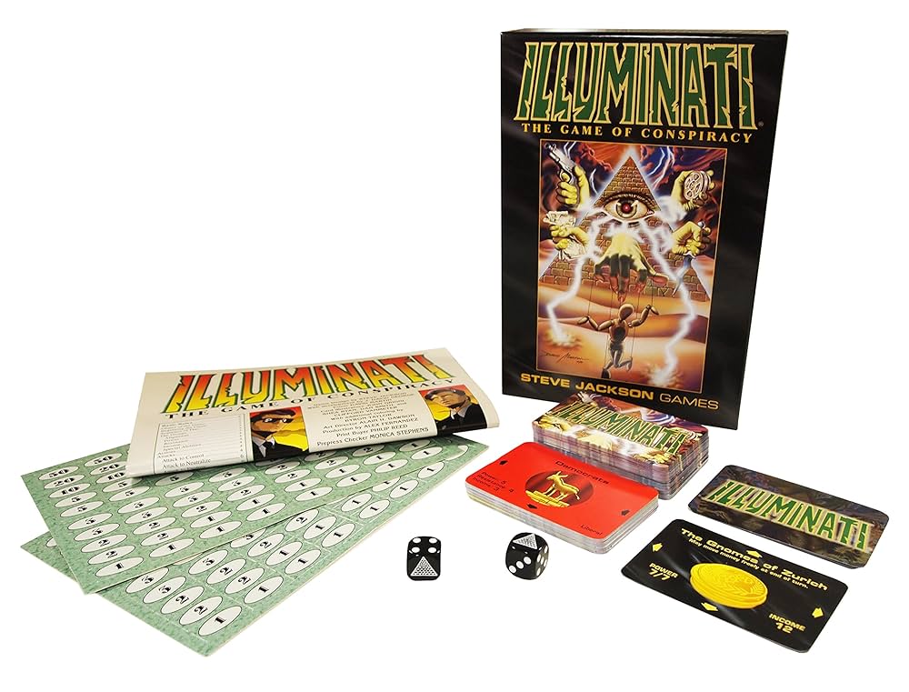 Amazon.co.jp: Illuminati: The Game of Conspiracy (Steve
