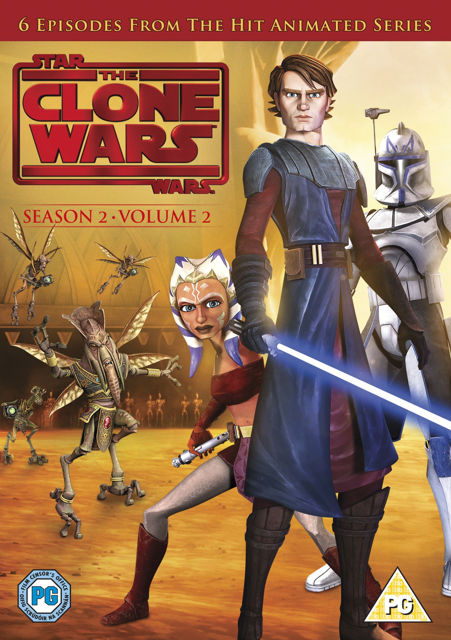 Star Wars: The Clone Wars - Season 2 Volume 2 [DVD]: Amazon.co.uk