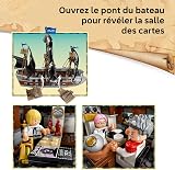 LEGO ONE PIECE Garp's Marine Battleship Toy - Boat Model Kit w/ 8 Minifigures incl. Zoro, Usopp & Nami - Kids' Room Decor - Gift for 9+ Year Old Boys, Girls & Fans - 75646 - 4
