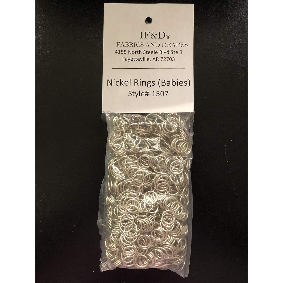 $3/mo - Finance Drapes - 100 Pack Nickel Shade Rings Home Depot, 3/8 ...