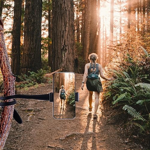 Miniatura 6 de Soporte de teléfono para cochecito de bicicleta, soporte flexible para cochecito de bicicleta con agarre de brazo antideslizante, abrazadera de