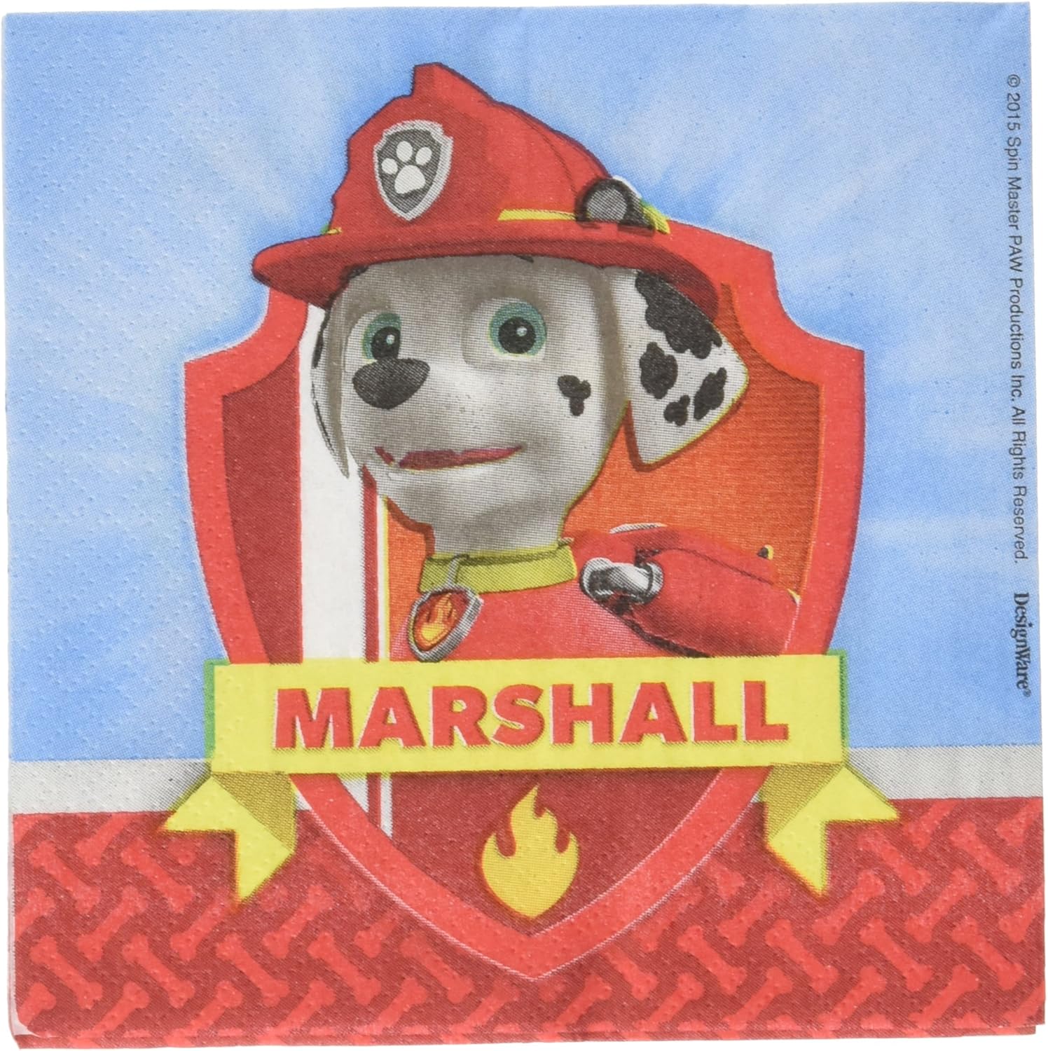 Paw Patrol Beverage Napkins - 16 ct