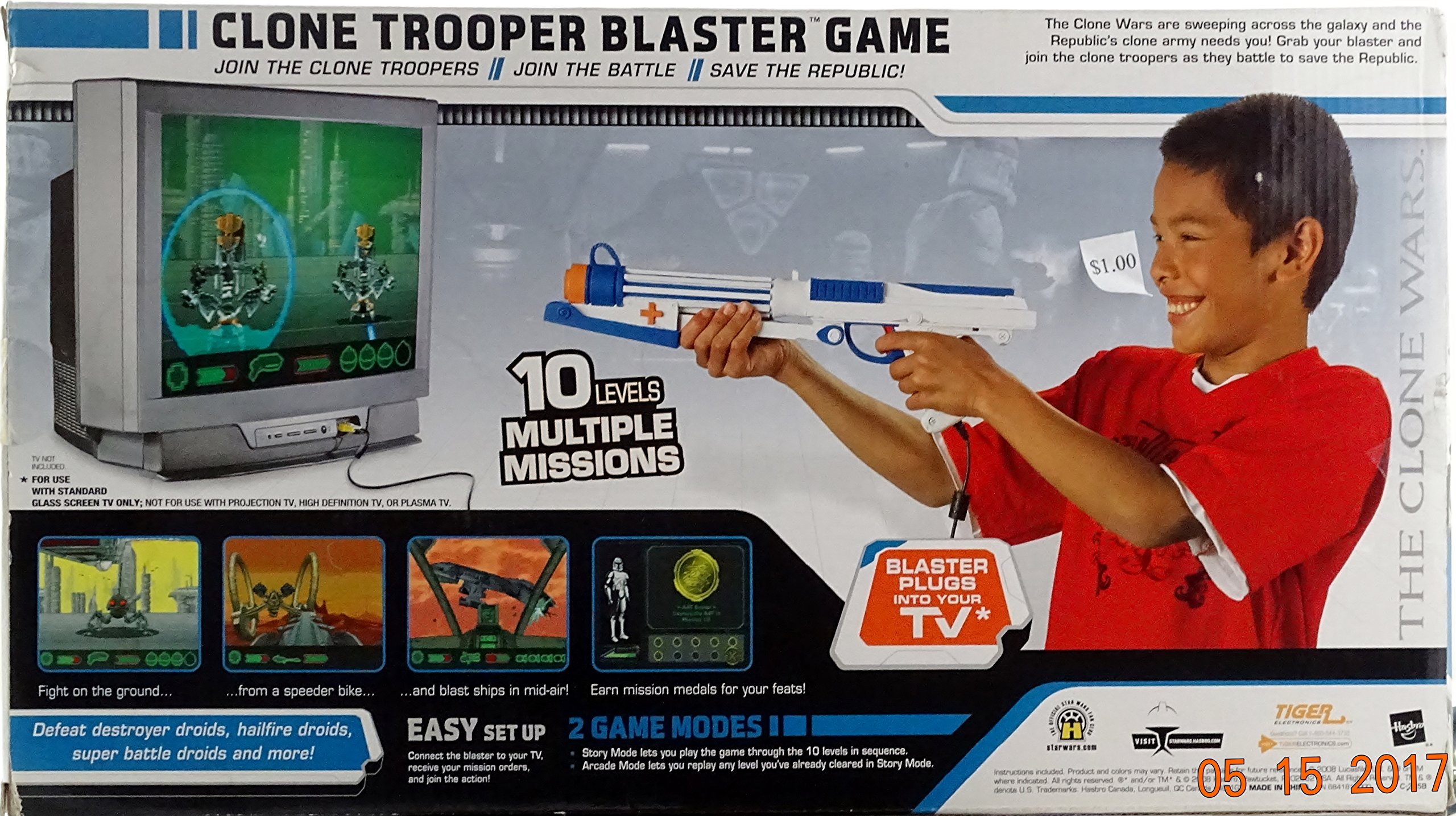 Amazon.com: Tiger Star Wars Clone Wars Plug N Play Game