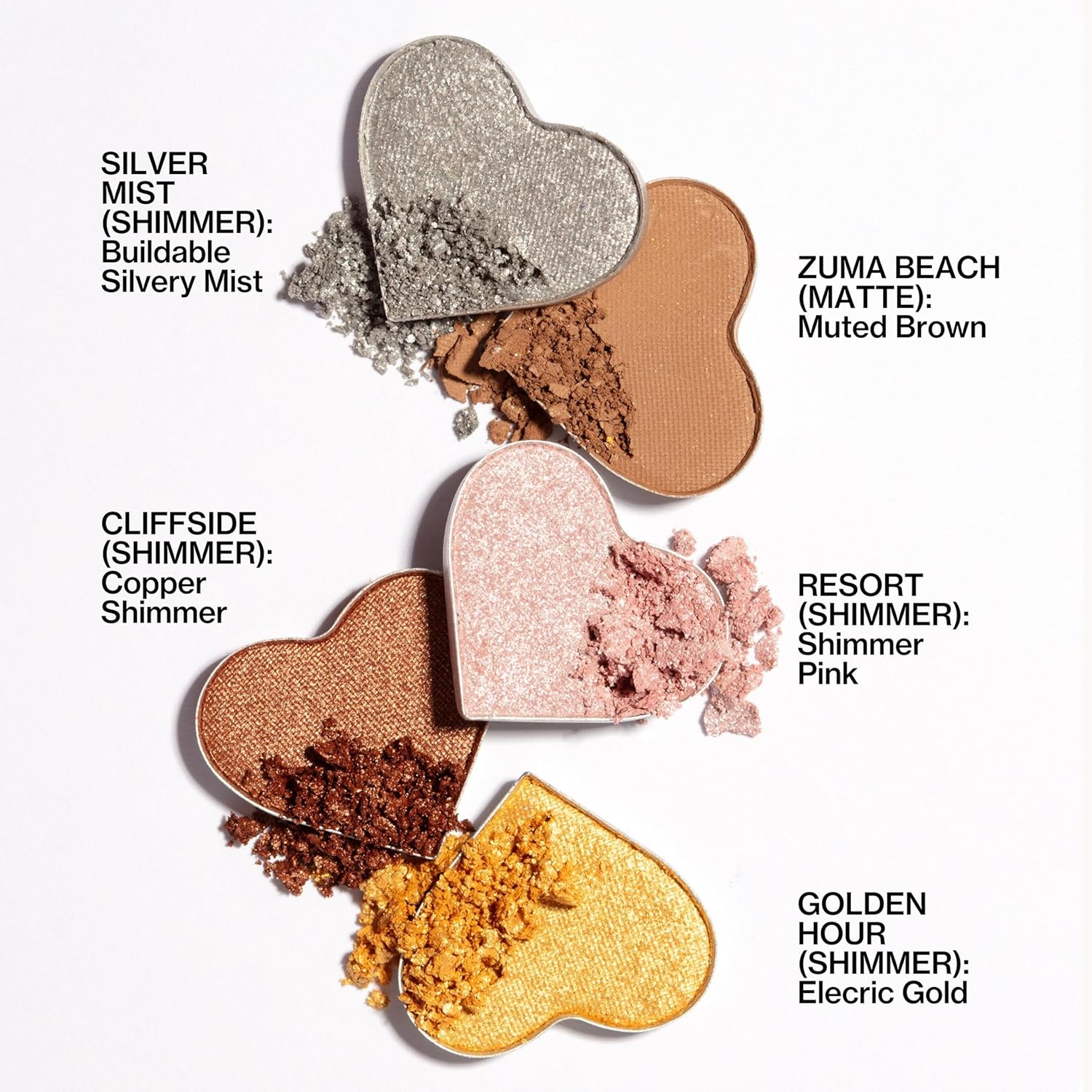 Pacifica Eyeshadow Palette – Malibu Mineral Eyeshadow, Blendable Neutral Shades with Velvet Matte, Shimmer & Metallic, Cocoa Butter Infused, Talc-Free, Vegan & Cruelty-Free, 0.24 oz (10 Shades) - Image 7
