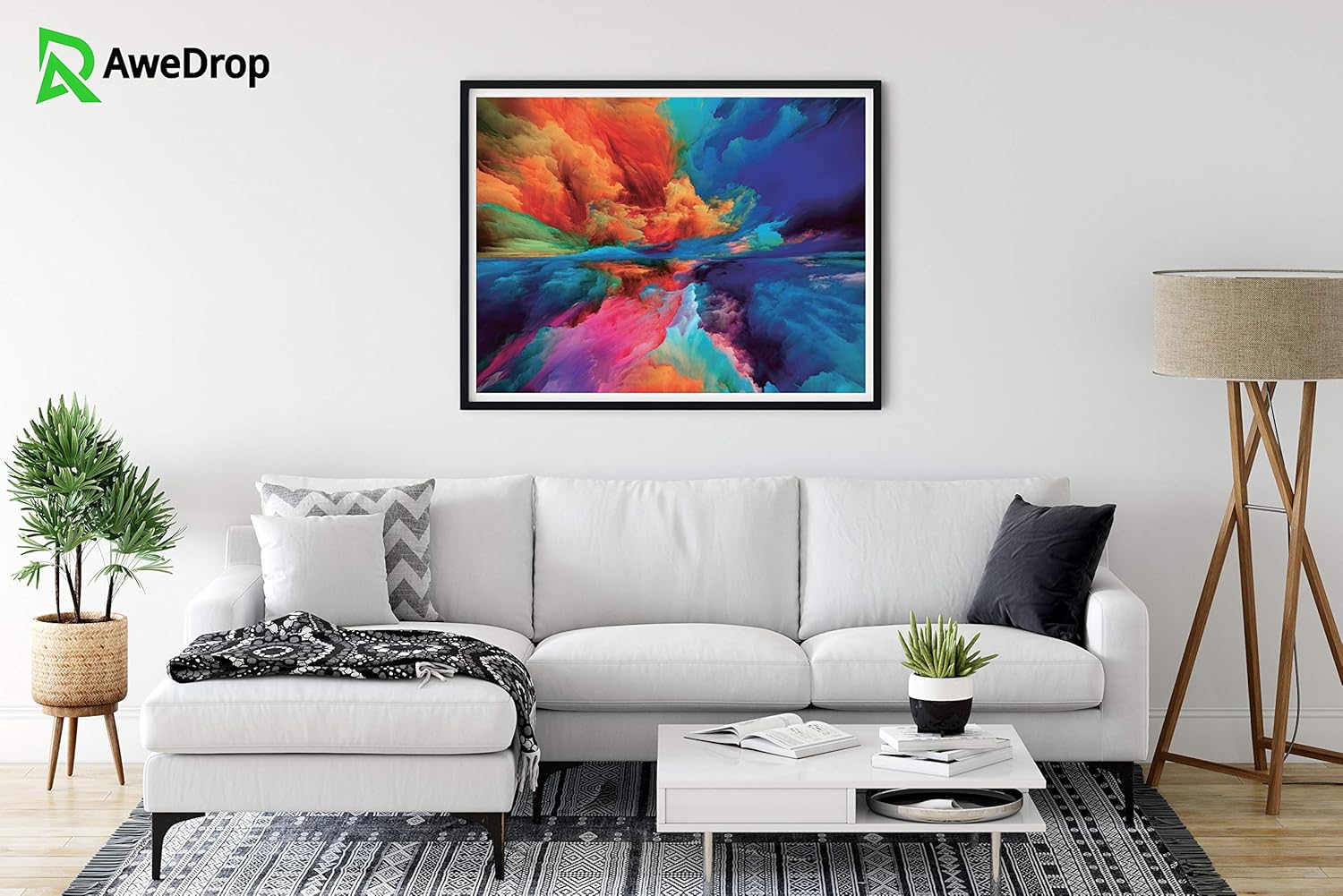 AweDrop 1000 Pieces Jigsaw Puzzle for Adults - Difficult Jigsaw Puzzles 1000 Pieces - Challenging and Fun for Adults, Teens and Kids - Clouds of Afterlife 1000 Piece : Toys & Games