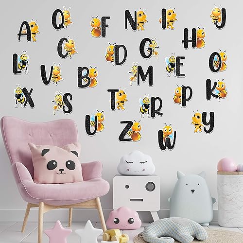 Seyal Adhesivo de pared con alfabetos de Bumble