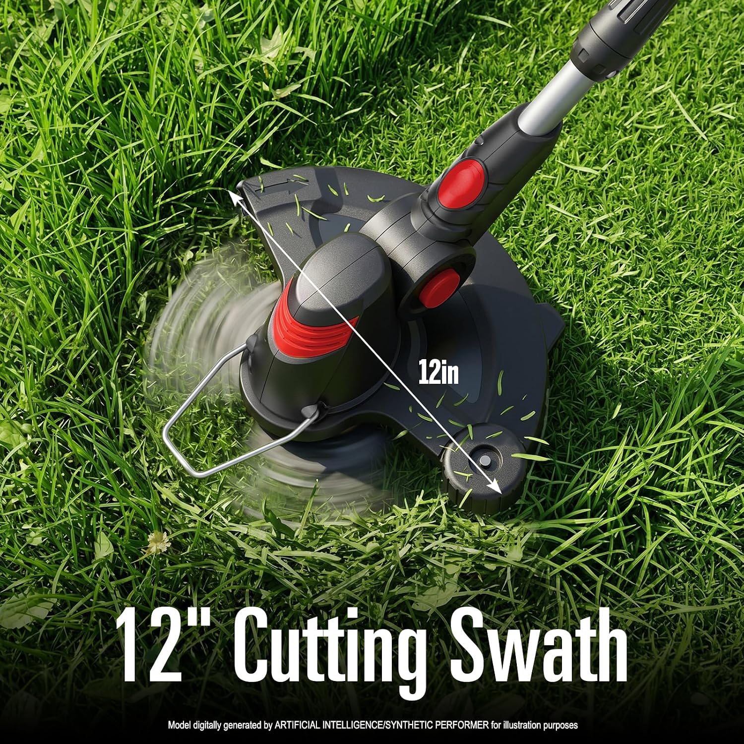 Brushless Weed Eater Compatible with Milwaukee 18V Battery (No Battery)