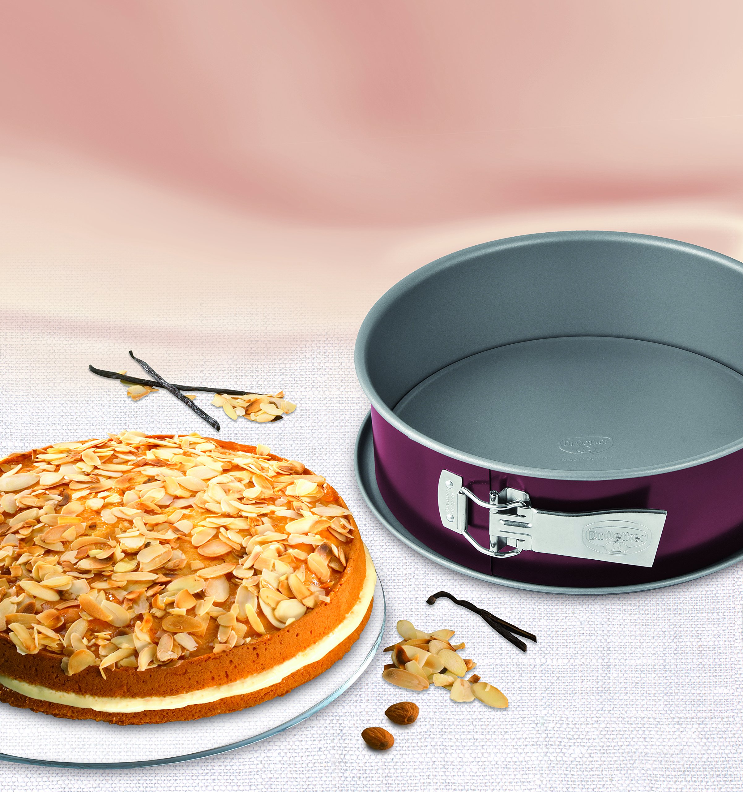 Dr. Oetker BackLiebe Bico - Molde desmontable (28 cm) (Paquete de 4)