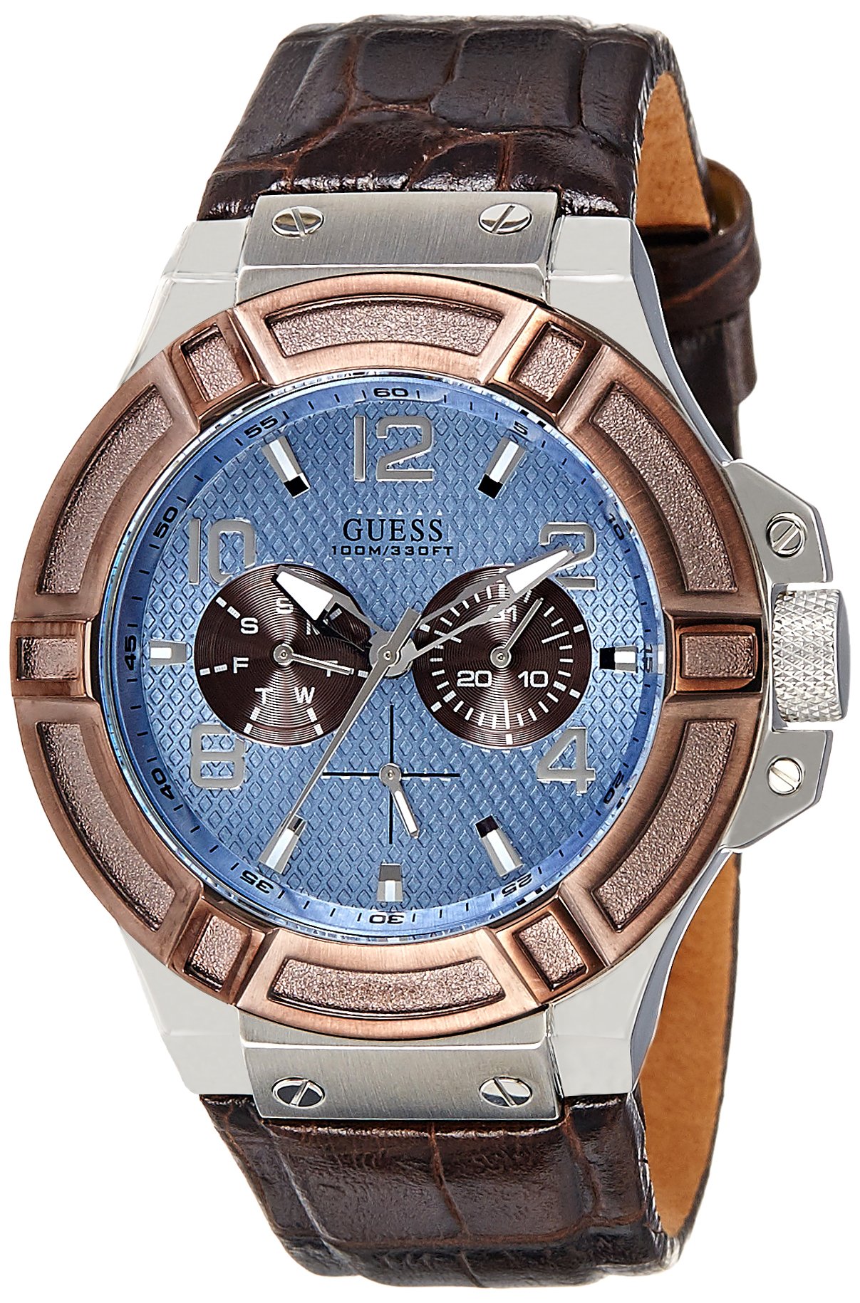 Guessmens Rigor Man W0040g10 Quartz Watch Desertcart Seychelles
