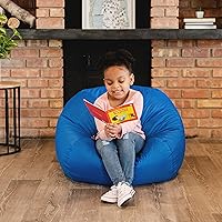 Vista 7 de Big Joe Milano - Puf clásico, color azul marino, Smartmax, color azul marino