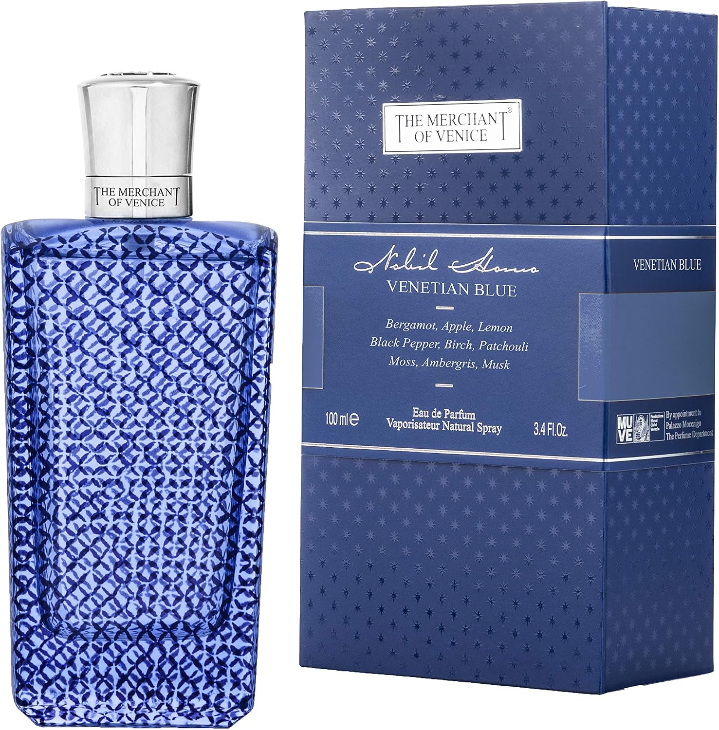 MERCANT OF VENICE VENETIAN BLUE Eau De Parfum 100 ml : Amazon.it: Bellezza