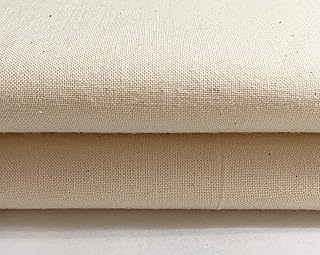 100% Cotton Natural Calico Unbleached Craft Fabric - Medium Weight - 160CM Extra Wide (4 Metre)