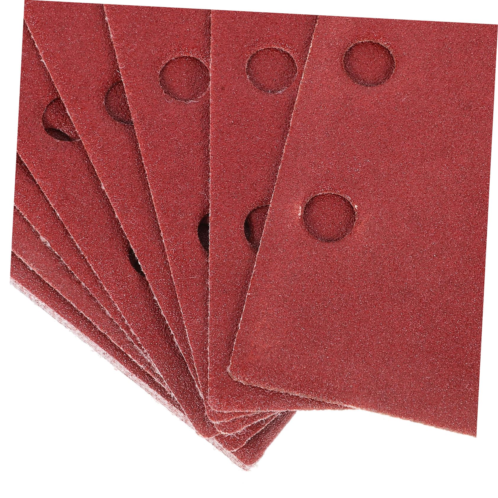 Carta Abrasiva per Levigatrice Rettangolare e Quadrata 100 Pezzi | Carta, Grana Fine ad Alta Efficienza, per Plastica e Legno, per Artigianato e Lavorazioni Meccaniche