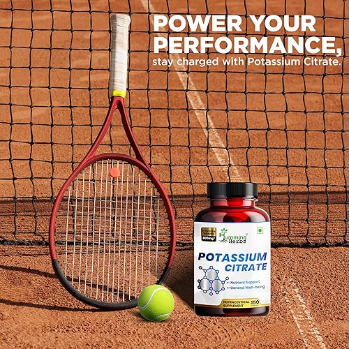 Miniatura 4 de Humming Herbs Citrato de potasio de 800 mg - 150 cápsulas veganas  Soporte diario de electrolitos y minerales  Sin aditivos  Sin OMG