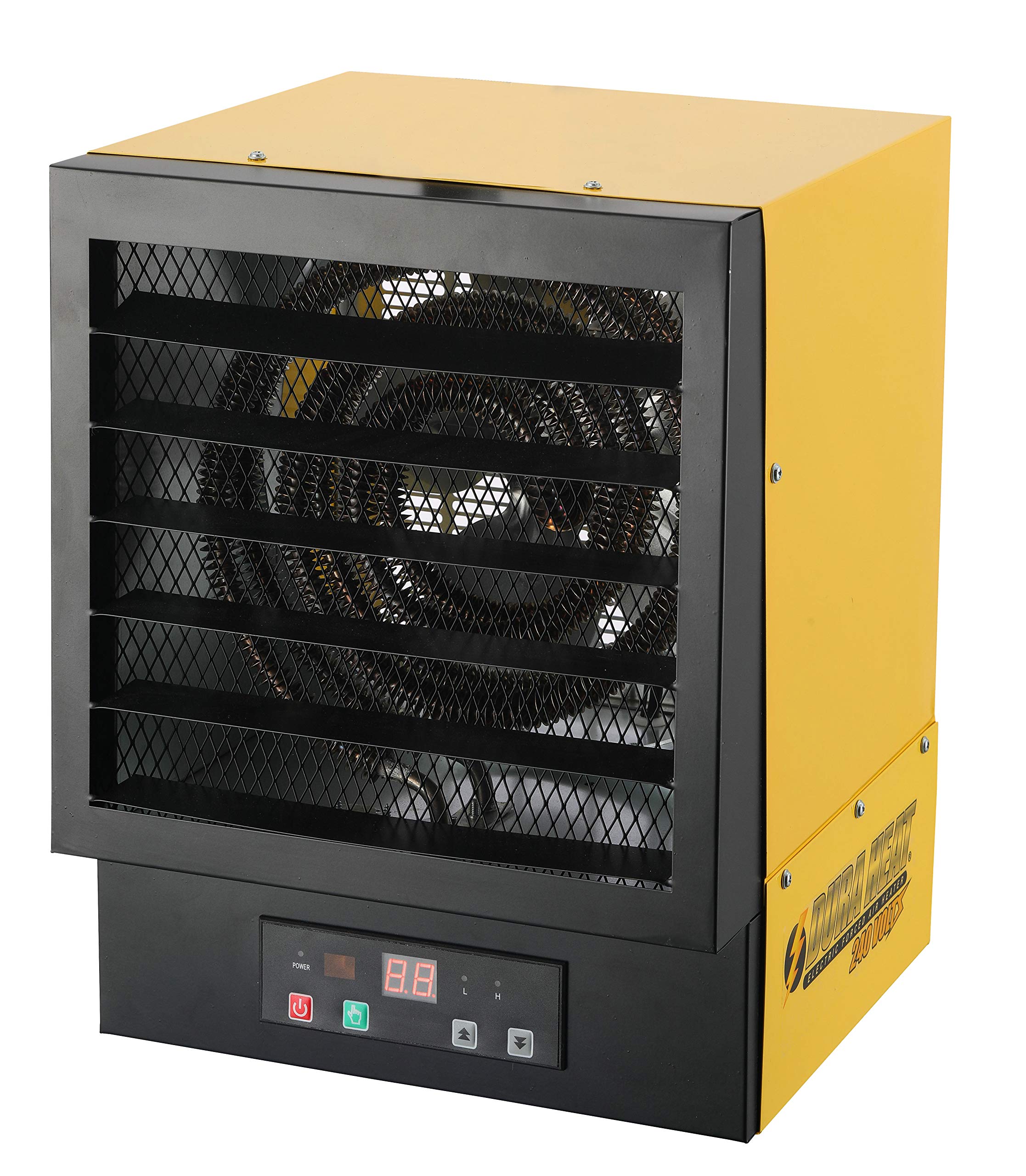 Amazon.com: Dura Heat EWH5500 Electric Forced Air Heater with Remote  Control 17,060 BTU's , Yellow, Large : Home u0026 Kitchen