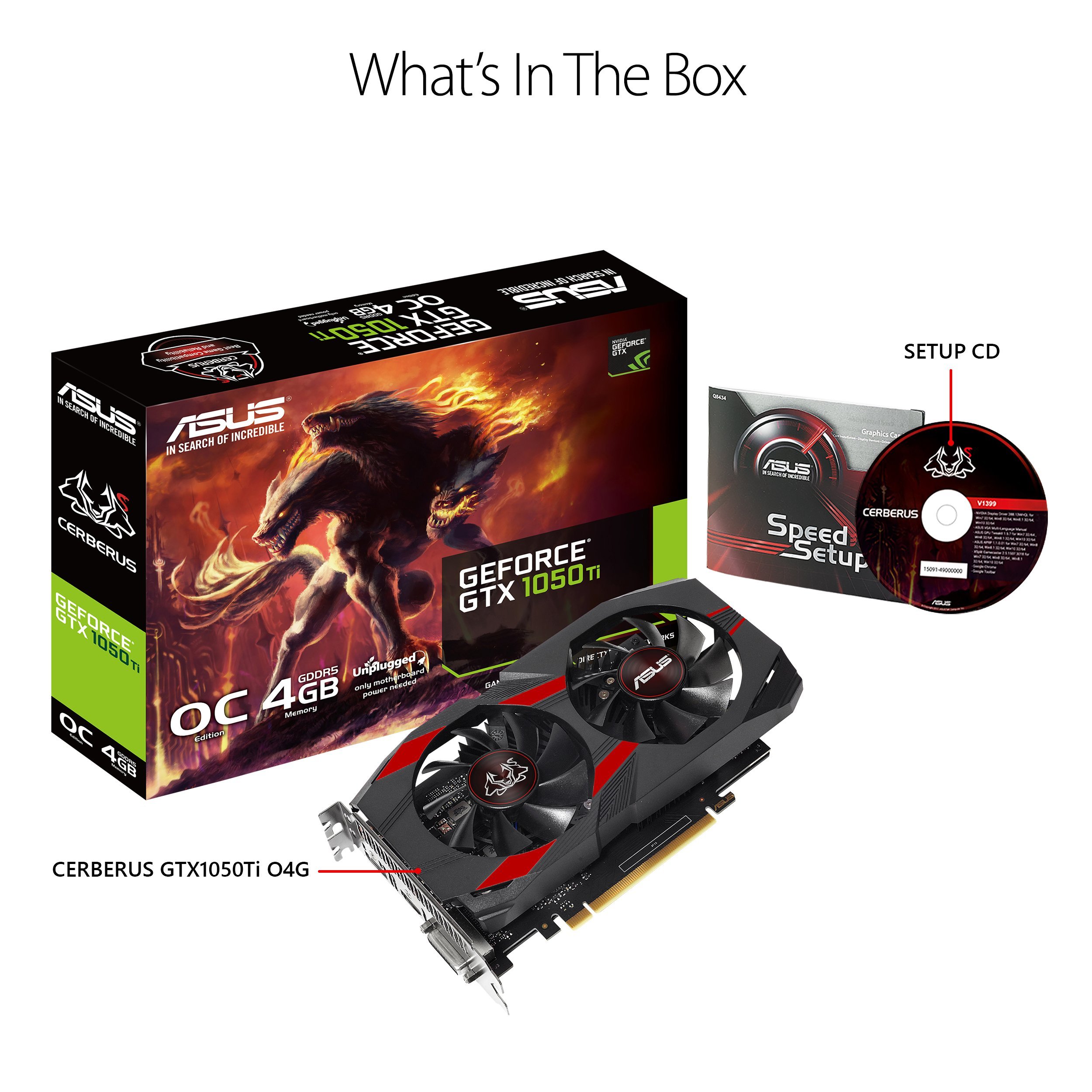 Amazon.in: Buy (Refurbished) ASUS Cerberus GeForce GTX 1050 Ti 4GB