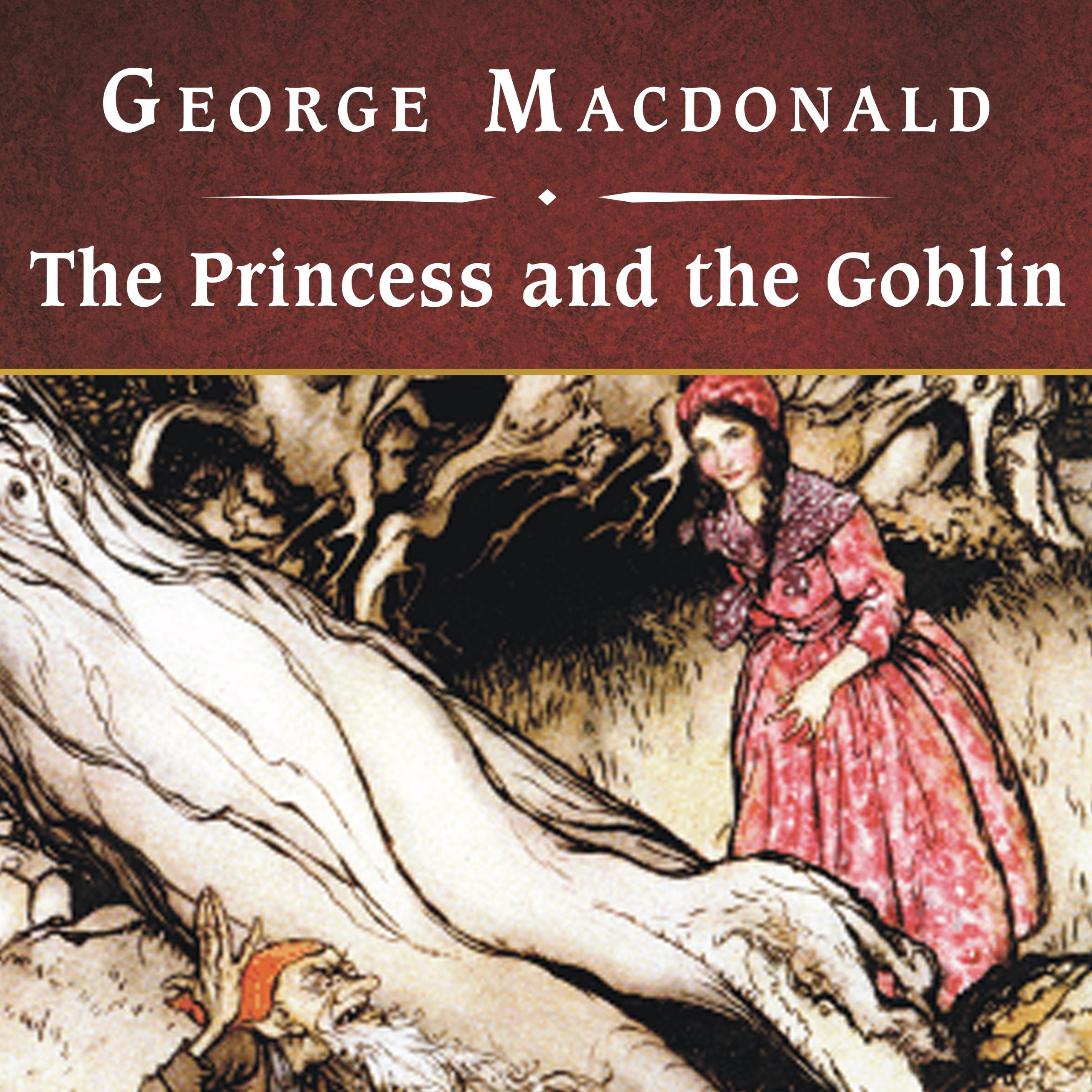 Cover art for The Princess and the Goblin, with eBook