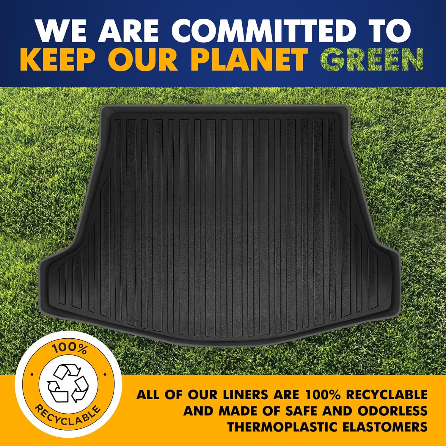 Premium Cargo Liner for Toyota BZ4x 2023-2025 - 100% Protection - Custom Fit Car Trunk Mat - Black Cargo Mat - 3D Shaped Laser Measured Trunk Liners